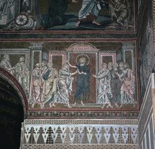 A mosaic of Doubting Thomas, 12th century
