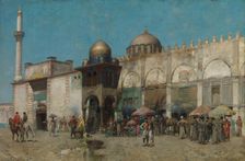 A Mosque, 1886. Creator: Alberto Pasini