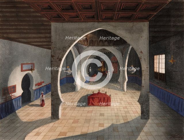 A Mosque. Artist: Flores Ibáñez, Eduardo (active 1870-1889)