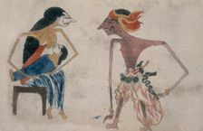 A mother suckling her child, 19th century? Creator: Unknown
