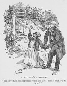 A mother's anguish, 1899. Creator: Unknown