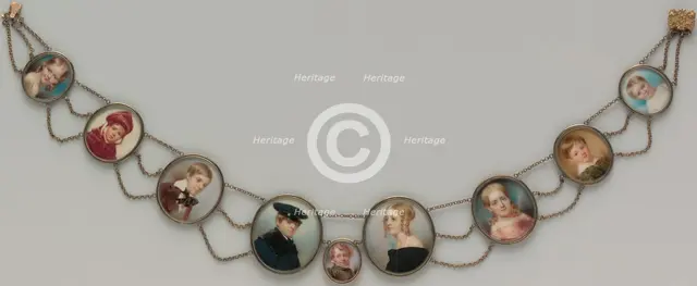 A Mother's Pearls, 1841. Creator: Thomas Seir Cummings.