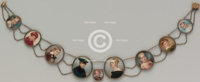 A Mother's Pearls, 1841. Creator: Thomas Seir Cummings.