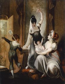 A Mother with her Family in the Country, 1806-1807. Creator: Füssli (Fuseli), Johann Heinrich (1741-1825)