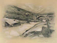 A Mountain Torrent 1903. Artist: Mortimer L Menpes