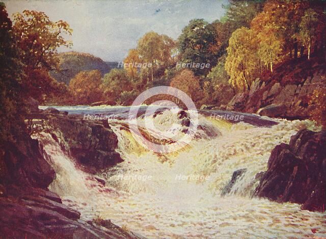 'A Mountain Torrent', 1910. Artist: Harold Sutton Palmer.