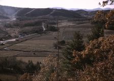 A mountain farm along the Skyline Drive in Virginia, ca. 1940. Creator: Jack Delano