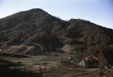 A mountain farm along the Skyline Drive in Virginia, ca. 1940. Creator: Jack Delano