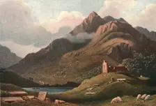 A Mountain Landscape - Ben Lomond (c1900). Creator: Unknown