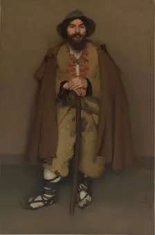 A mountain shepherd, 1901. Artist: Ramsay, Hugh (1877-1906)