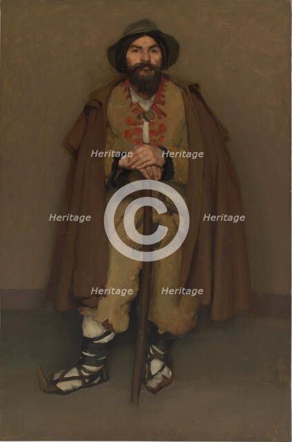 A mountain shepherd, 1901. Artist: Ramsay, Hugh (1877-1906)