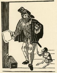 A Mountebank of Old London (1928). Creator: Unknown