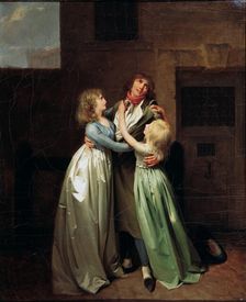 A Mournful Parting 1780s. Artist: Louis Leopold Boilly
