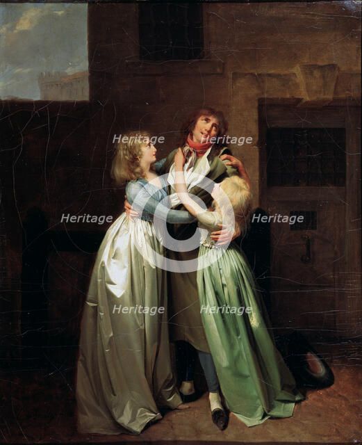 'A Mournful Parting', 1780s. Artist: Louis Leopold Boilly