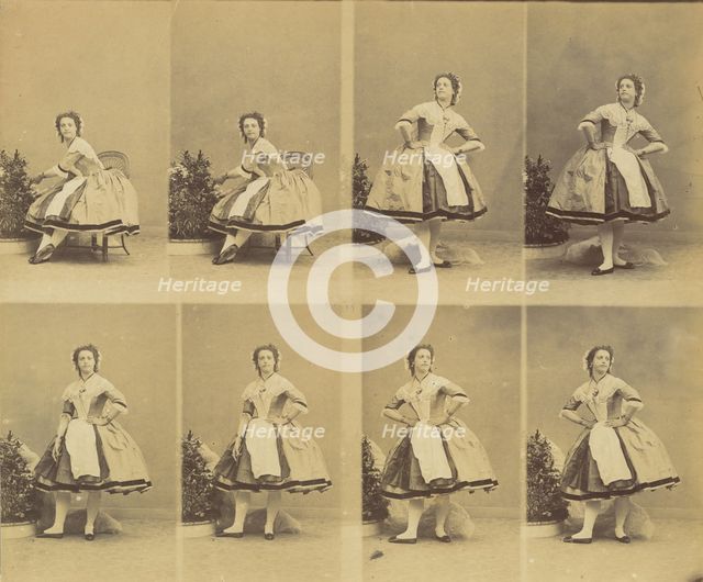 A Mlle Schlusser, May-August 1861. Creator: André-Adolphe-Eugène Disdéri.