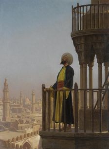 A muezzin. Artist: Gerôme, Jean-Léon (1824-1904)