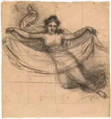 A Muse, 1815/1818. Creator: John Vanderlyn