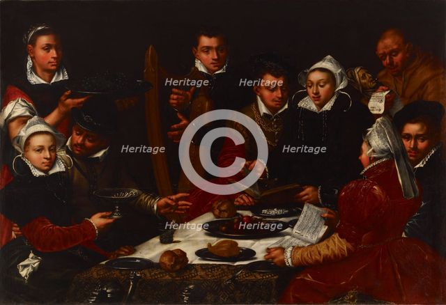 A Musical Company, 1615. Creator: Dirck Barendsz.