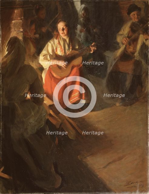 A Musical Family, 1905. Creator: Anders Leonard Zorn.