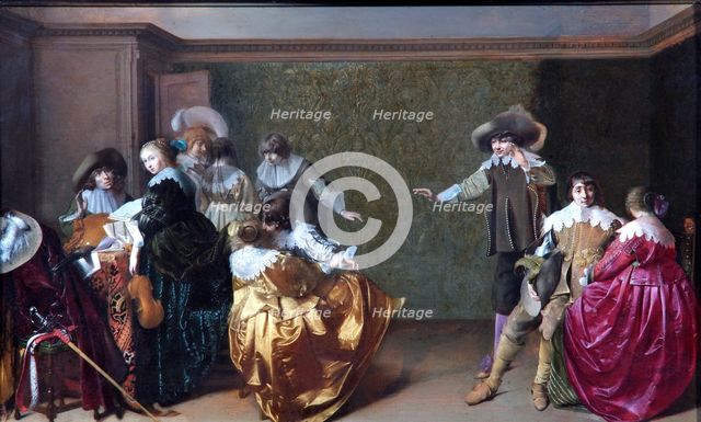 'A Musical Party', 17th century. Artist: Willem Cornelisz Duyster.