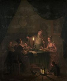 A Musical Party by Candlelight, 1786-1820. Creator: Michiel Versteegh