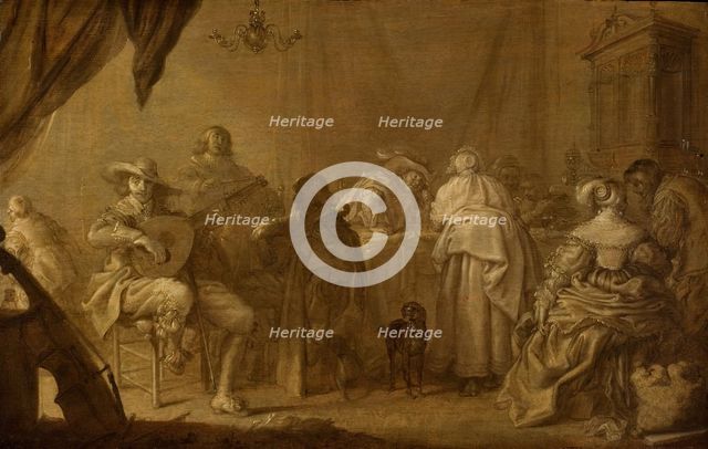 A Musical Party, c.1635-c.1645. Creator: Adriaen van de Venne.