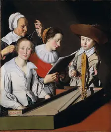 A Musical Party. Creator: Paul la Tarte