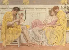 A Musician, ca. 1867. Creator: Albert Joseph Moore