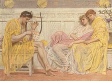 A Musician, ca. 1867. Creator: Albert Joseph Moore