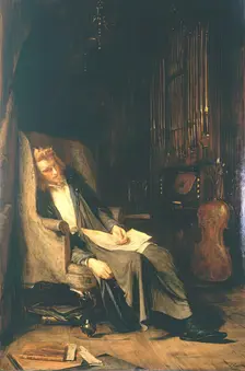 A Musician's Reverie, c1880s. Creator: John Pettie
