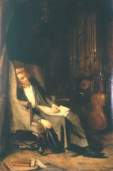 A Musician's Reverie, c1880s. Creator: John Pettie