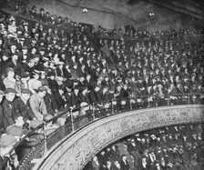 A music hall gallery, London, c1900 (1901)