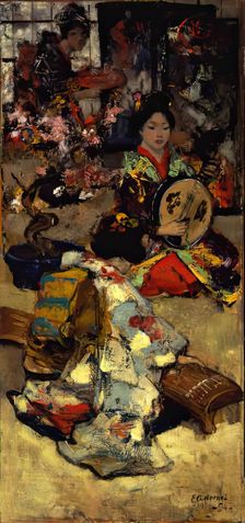 A Music Party, 1894. Creator: Edward Atkinson Hornel