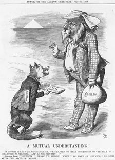A Mutual Understanding 1883. Creator: Joseph Swain