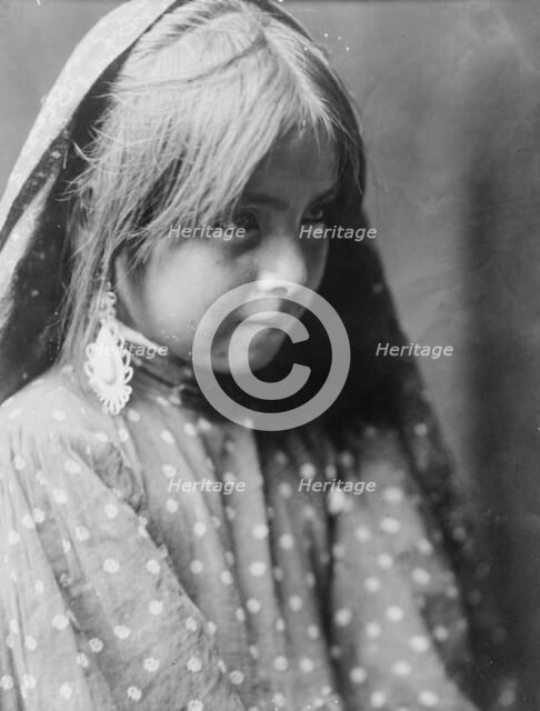 A Nambe girl, c1905. Creator: Edward Sheriff Curtis.