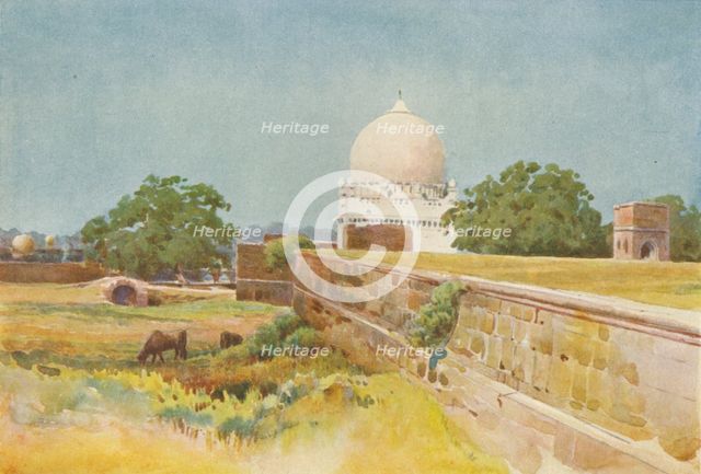 'A Nameless Tomb, Bijapur', c1880 (1905). Creator: Alexander Henry Hallam Murray.