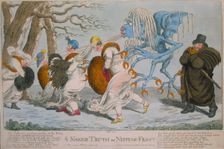 A Naked Truth, or Nipping Frost 1803. Creator: Unknown