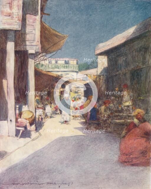 'A Narrow Street', 1905. Artist: Mortimer Luddington Menpes.