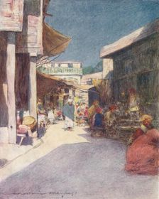 A Narrow Street 1905. Artist: Mortimer Luddington Menpes