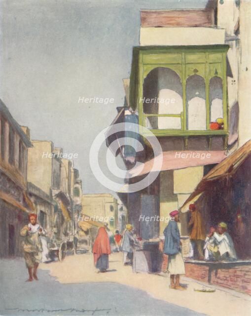 'A Narrow Thoroughfare', 1905. Artist: Mortimer Luddington Menpes.