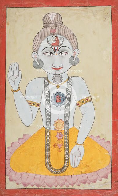 A Nath Yogi (image 1 of 3), 19th century. Creator: Unknown.