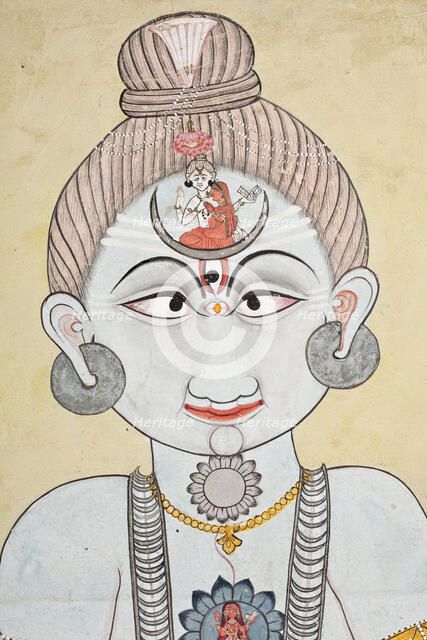 A Nath Yogi (image 3 of 3), 19th century. Creator: Unknown.
