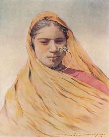 A Native Bride 1905. Artist: Mortimer Luddington Menpes