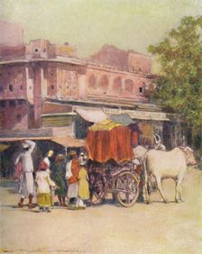 A Native Bullock-cart 1905. Artist: Mortimer Luddington Menpes