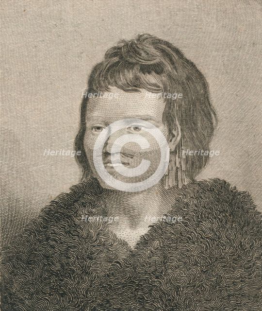 'A Native of Sandwich Sound', 1784.  Artist: James Heath.