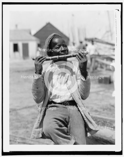 A native sugar mill, Nassau, W.I., c1901. Creator: William H. Jackson.