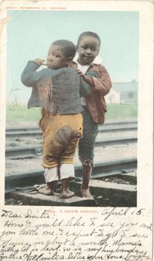 A Native Product, 1902 - 1903. Creator: Detroit Publishing Company