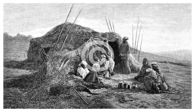 'A Native Wurley', 1886. Artist: A Irwin