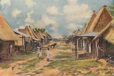 A Native Village, Panama 1916. Artist: Panama Marine