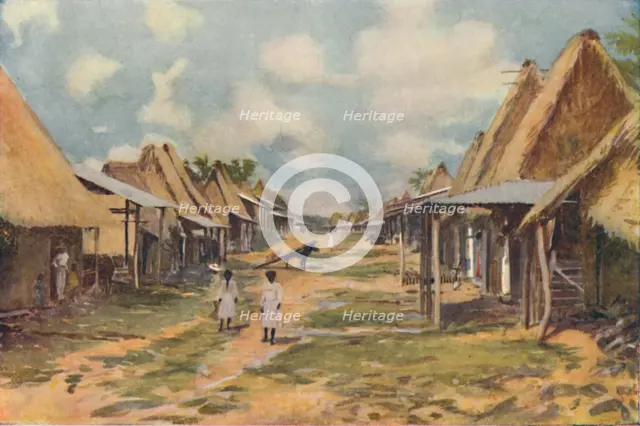'A Native Village, Panama', 1916. Artist: Panama Marine.